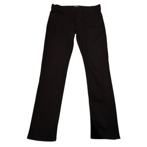 PAIGE Lennox Slim Fit Jeans Men’s Size 32 Black Shadow Stretch Denim